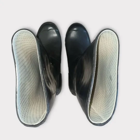 Hunter original tall black gloss boot women size 6 - Picture 5 of 8